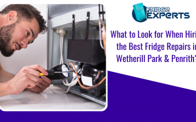 What to Look for When Hiring the Best Fridge Repairs in Wetherill Park & Penrith?