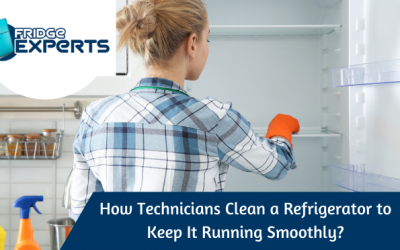 How Technicians Clean a Refrigerator to Keep It Running Smoothly?