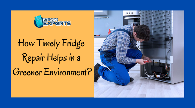 How Timely Fridge Repair Helps in a Greener Environment?