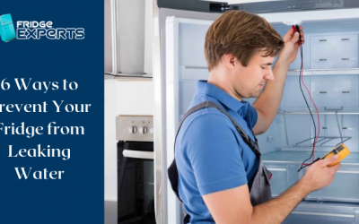 6 Ways to Prevent Your Fridge from Leaking Water