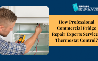 How Professional Commercial Fridge Repair Experts Service a Thermostat Control?