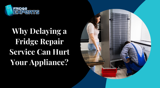 Why Delaying a Fridge Repair Service Can Hurt Your Appliance?