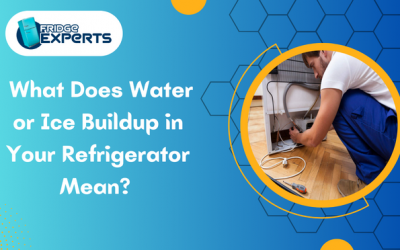 What Does Water or Ice Buildup in Your Refrigerator Mean?